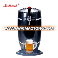 Abs beer 4l 5l 6l keg bucket electric beverage beer cooler with adaptor